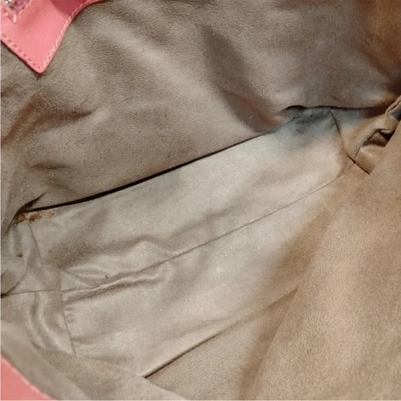 Jimmy Choo Pink Leather Star Tote Bag - Picture 7 of 16